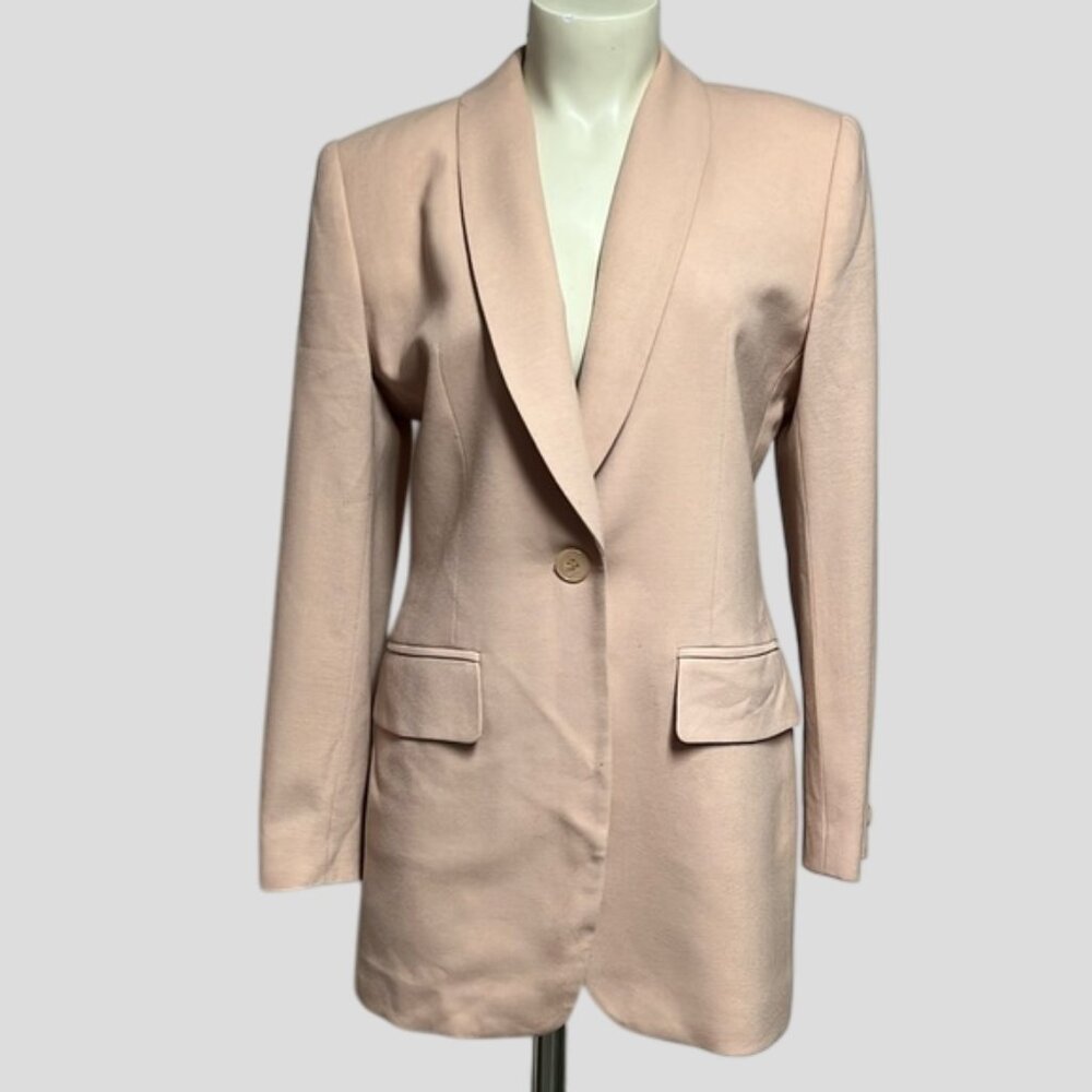Vintage Jones New York Dusty Rose Wool Business Suit Blazer